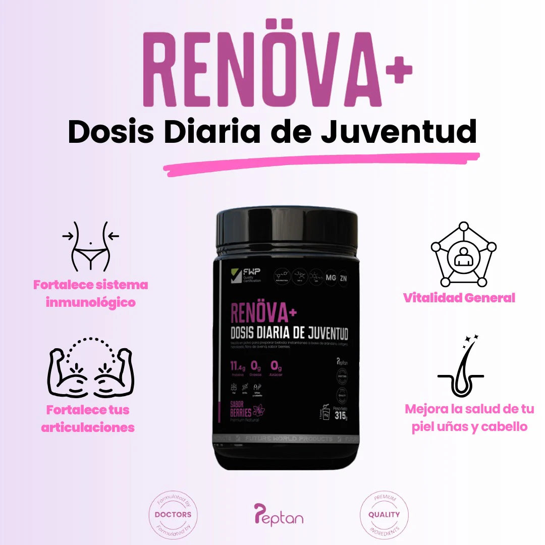 RENÖVA+ | Tu dosis Diaria de Juventud y Vitalidad